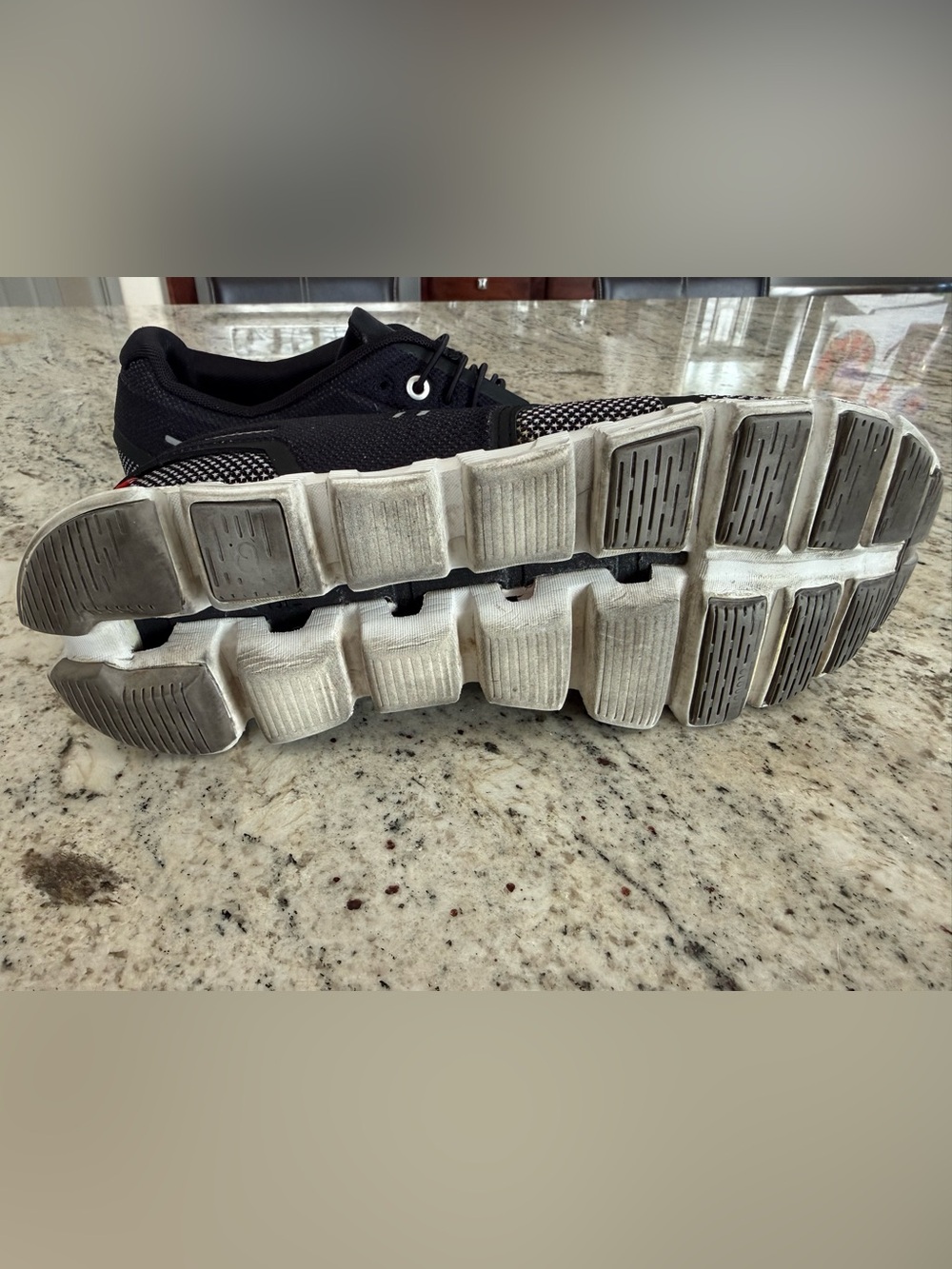 On Cloud Sneaker Running Shoe Black Training Workout All Day Comfort Street 9 - Picture 12 of 16